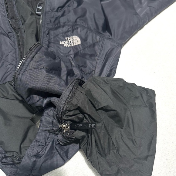THE NORTH FACE PRIMALOFT BLACK RIP-STOP PACKABLE PUFFER JACKET SzXS - Picture 15 of 15